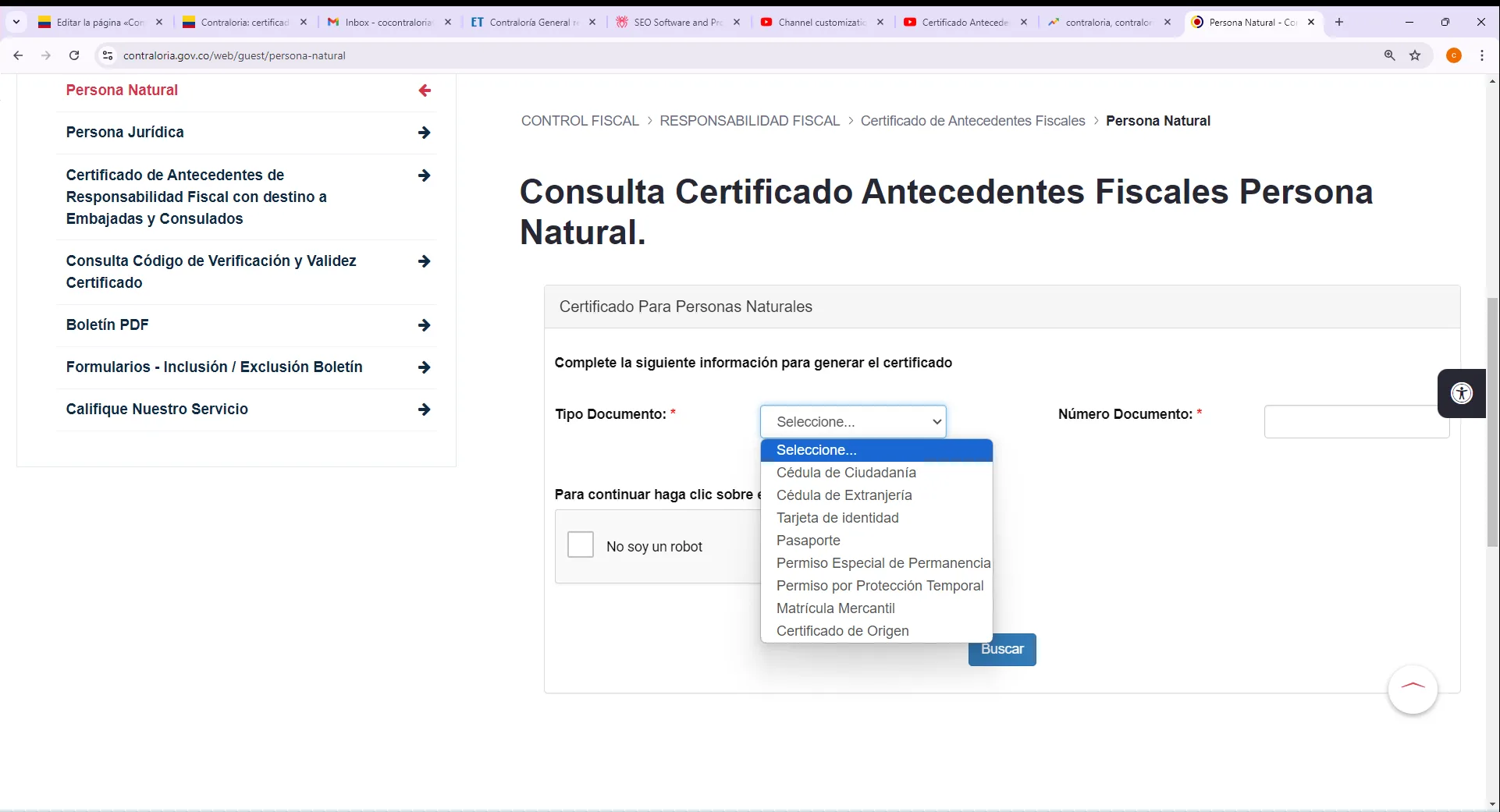 Qué significa tener antecedentes fiscales en Colombia