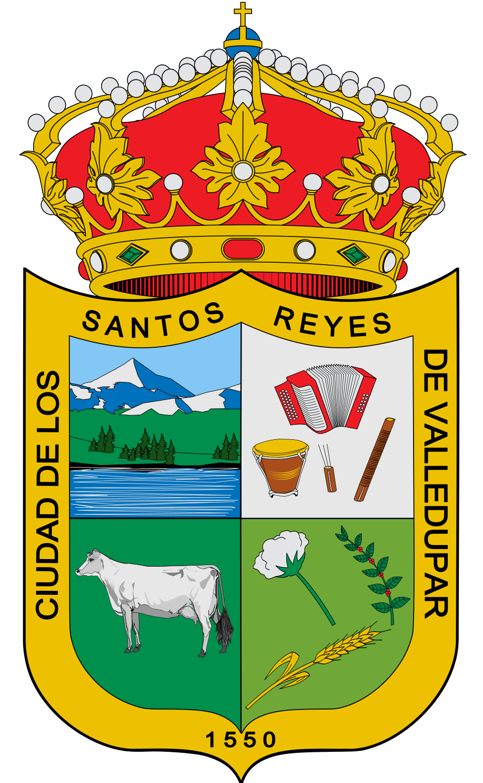 escudo de Valledupar contraloria
